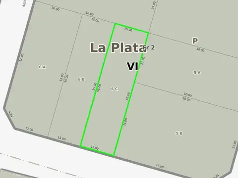 Terreno en venta - 825Mts2 - City Bell, La Plata