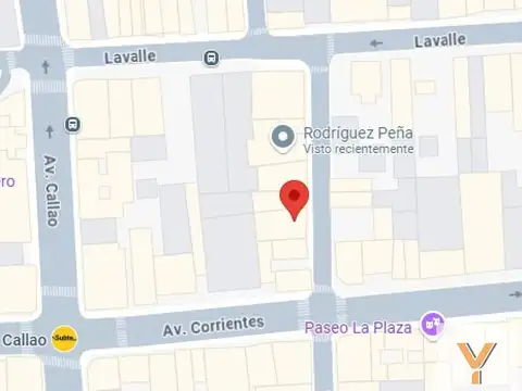 Rodríguez Peña e/ Lavalle y Avenida Corrientes