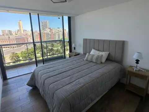 Departamento 2 ambientes con 2 baños