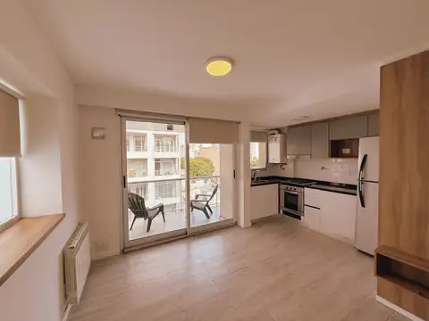 Departamento 2 ambientes con 2 baños