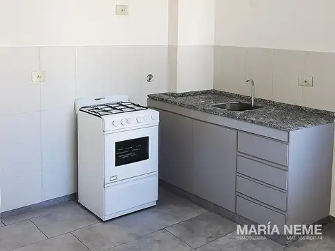 Departamento 2 ambientes con 1 baño