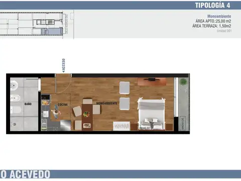 Departamento en Venta al Este