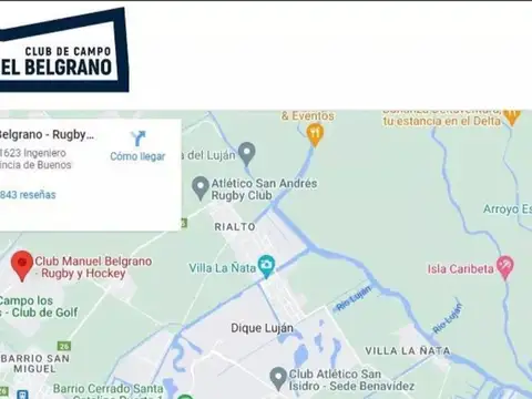 Terreno en Venta en Ingeniero Maschwitz, USD 32.000