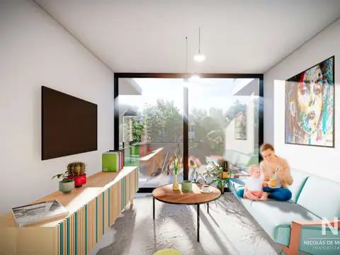 Departamento en Venta de 2 ambientes