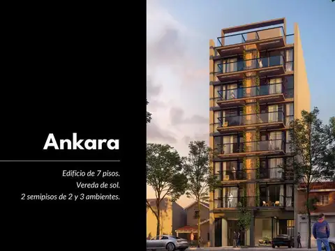 Departamento en Venta de 3 ambientes