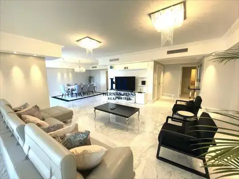 Departamento 5 ambientes + depend. y cocheras en Chateau Puerto Madero