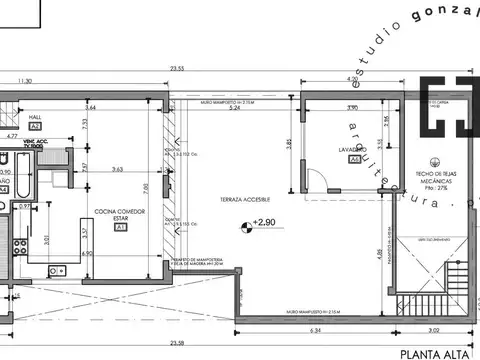 Depto Tipo Casa 7 ambientes con 3 baños