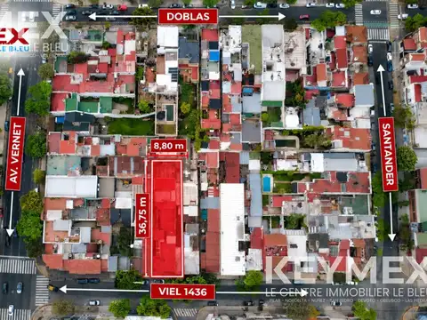Venta Terreno desarrollo inmobiliario en Parque Chacabuco