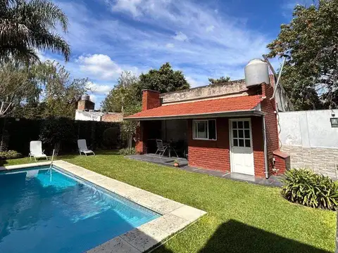 APTA CRÉDITO . 3 ambientes con jardín, piscina y garage