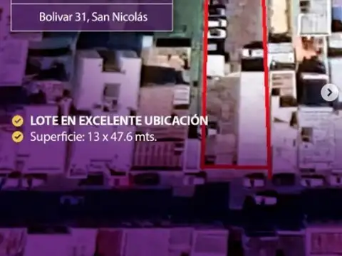Vendo  y o  Permuto Lote centrico