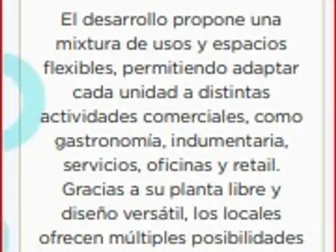 INVERSORES! Manantiales 2 - HITO SUR - Locales y Oficinas