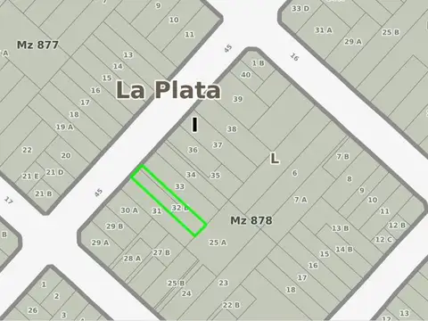 Terreno en Venta en La Plata, USD 180.000
