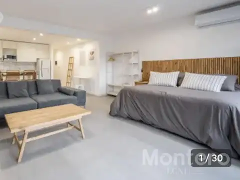 venta monoambiente en Palermo Amoblado con Balcón escritura inmediata