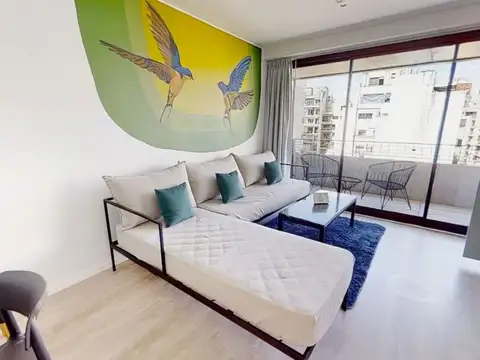 Venta 2 ambientes piso 7 toillete lavadero Palermo