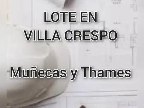 Terreno en Venta 13  mts Fondo