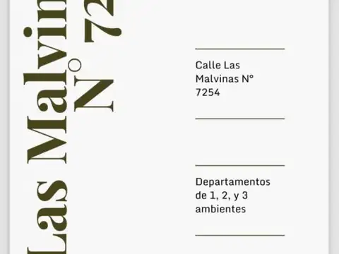 Venta de Departamento DOS AMBIENTES en Martín Coronado