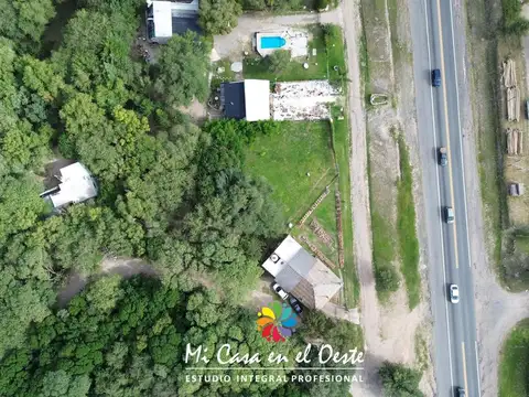 Casa (4 dorm 2 baños) + Local - Ruta 38