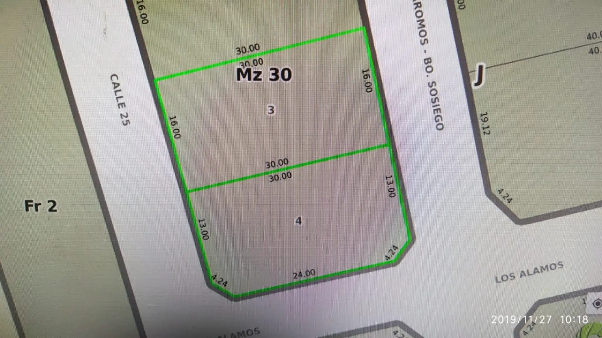 VENTA LOTE MAR DEL PLATA SOBRE RUTA 2 KM 391 1/2 BARRIO EL SOSIEGO