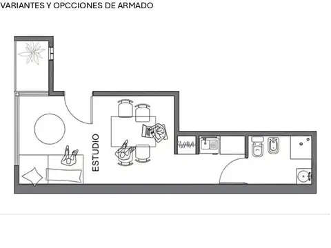 Departamento en Venta en Villa del Parque, USD 60.000