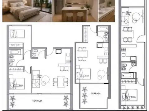 Argerich 2811 Piso 1 Departamento C - monoambiente en construcción