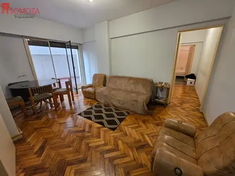 Departamento 2 ambientes con 1 baño