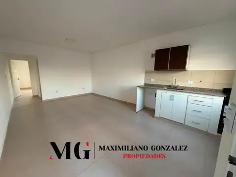Departamento 2 ambientes con 1 baño