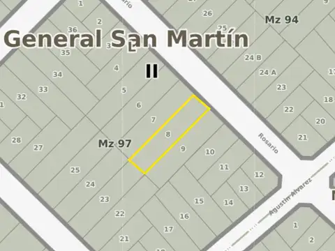 Lote en venta en San Andrés - zonificación apta industrial