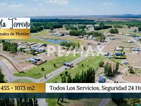 VENTA- TERRENO UF 455| B° Los Canales de Plottier