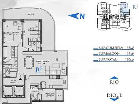 Departamento en Venta de 2 dormitorios