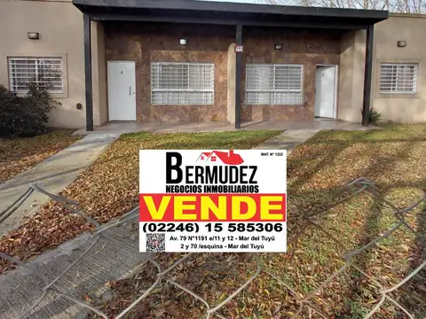 Venta 2 Chalet 3 Ambientes En Block Al Frente Calle 79 Entre 14 Y 15 Mar Del Tuyu
