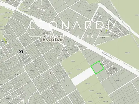 Fracción en venta en Loma Verde   -   ID 5143