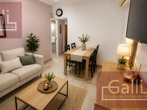 Departamento 3 ambientes con 1 baño