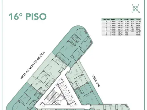 Departamento en Venta en Barracas, USD 73.500