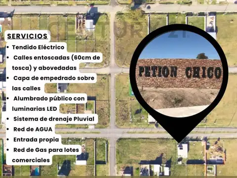 TERRENO A LA VENTA EN CAÑUELAS BARRIO PITON CHICO