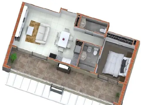 Departamento en Venta de 2 dormitorios