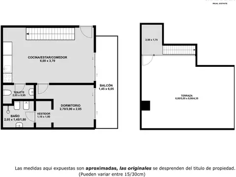 Departamento en Venta de 1 dormitorio