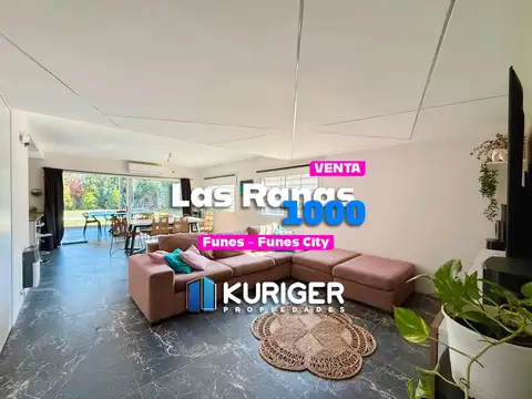 Venta Casa 4 dormitorios, jardín y pileta Funes City