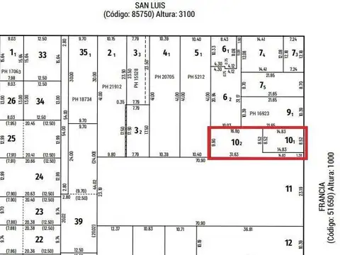 Venta Lote para constructora
