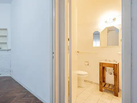 Departamento 2 ambientes con 1 baño
