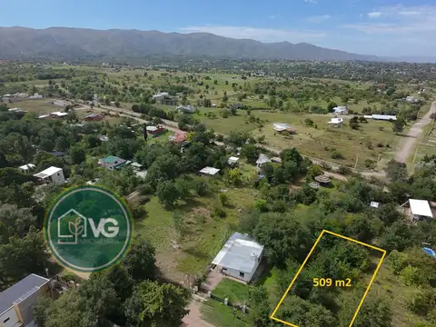 OPORTUNIDAD!!! Terreno de 509 m2 en Santa Cecilia, Villa Giardino, Córdoba