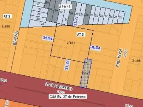 Terreno Constructoras - Posibilidad Pb + 13 Pisos