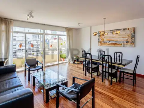 VENTA DEPARTAMENTO 4 AMB/ ESCRITORIO/ 2 BALCONES/ TERRAZA PROPIA/ COCHERA/LASCAÑITAS