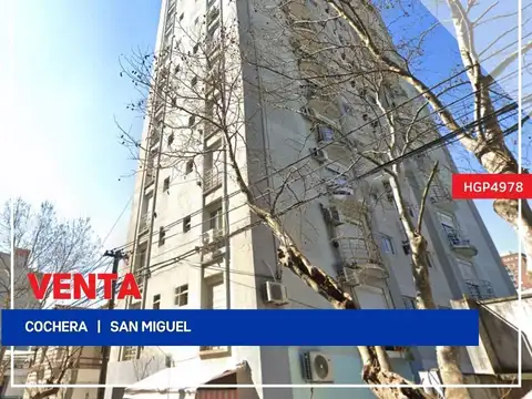 Cochera - Venta - Argentina, San Miguel -  Coronel Charlone 1023