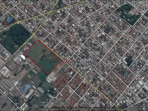 Unica fraccion en venta en el centro de San Justo, apta multiples destinos, construccion de edificio