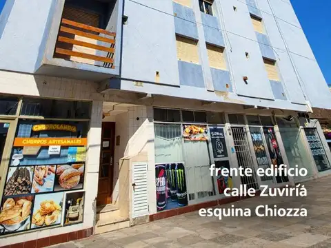 1 ambiente de 21 m² | Gas natural, vista parcial mar