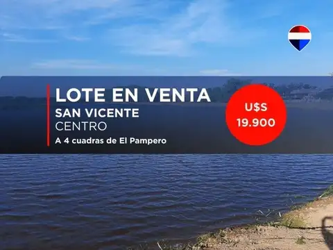 LOTE EN VENTA SAN VICENTE