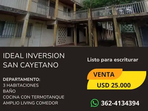 DUPLEX en SAN CAYETANO