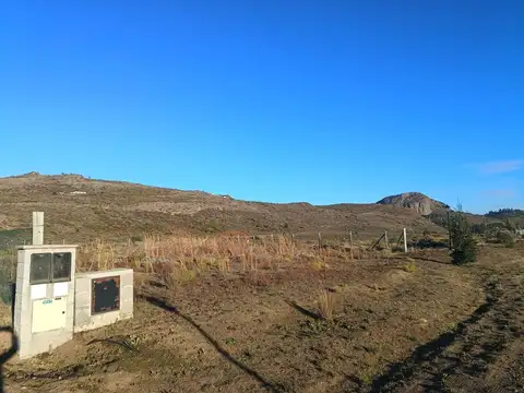 LOTE CON  VISTAS, CERCADO Y PROYECTO APROBADO