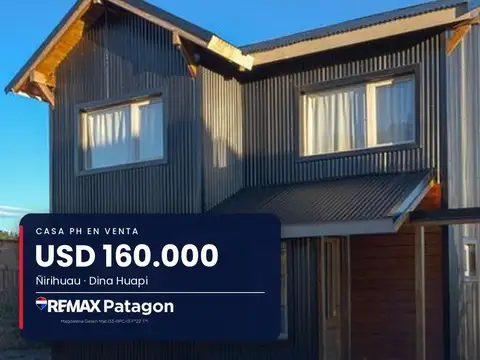 Casa en ph en ñirihuau – apto crédito lote 989m2