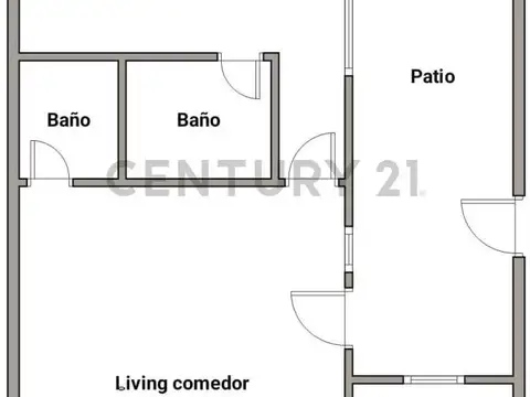 Departamento en Venta de 2 ambientes